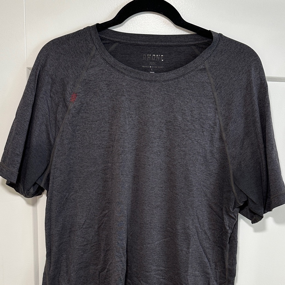 Rhône Men's Dark Gray T-Shirt - Size L